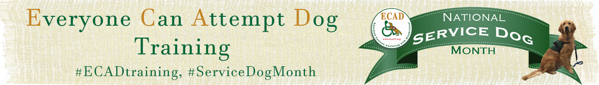 national-service-dog-month ECADTraingingwebpagebanner